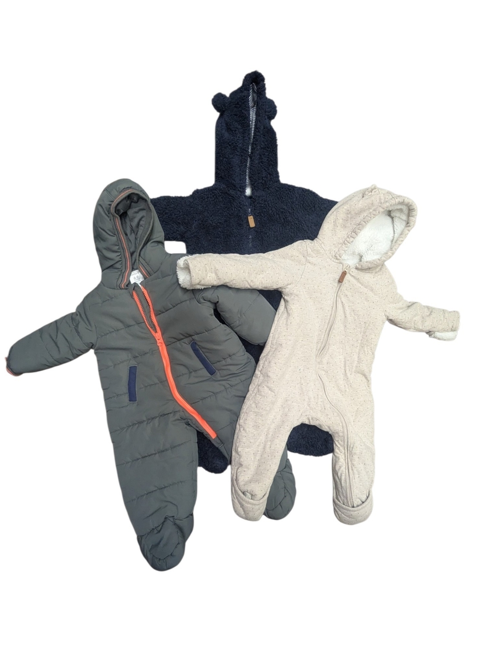 Carter Snowsuits And 2 Bunting Suits